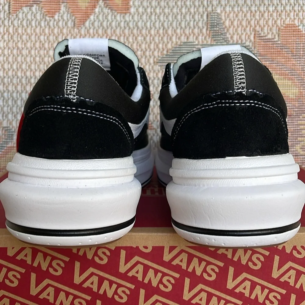 Vans WMNS Oid Skool Over Black/White VN0A7Q5EBA2 Sneakers Platforms